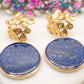 Boucles d'oreilles Éclat Lapis