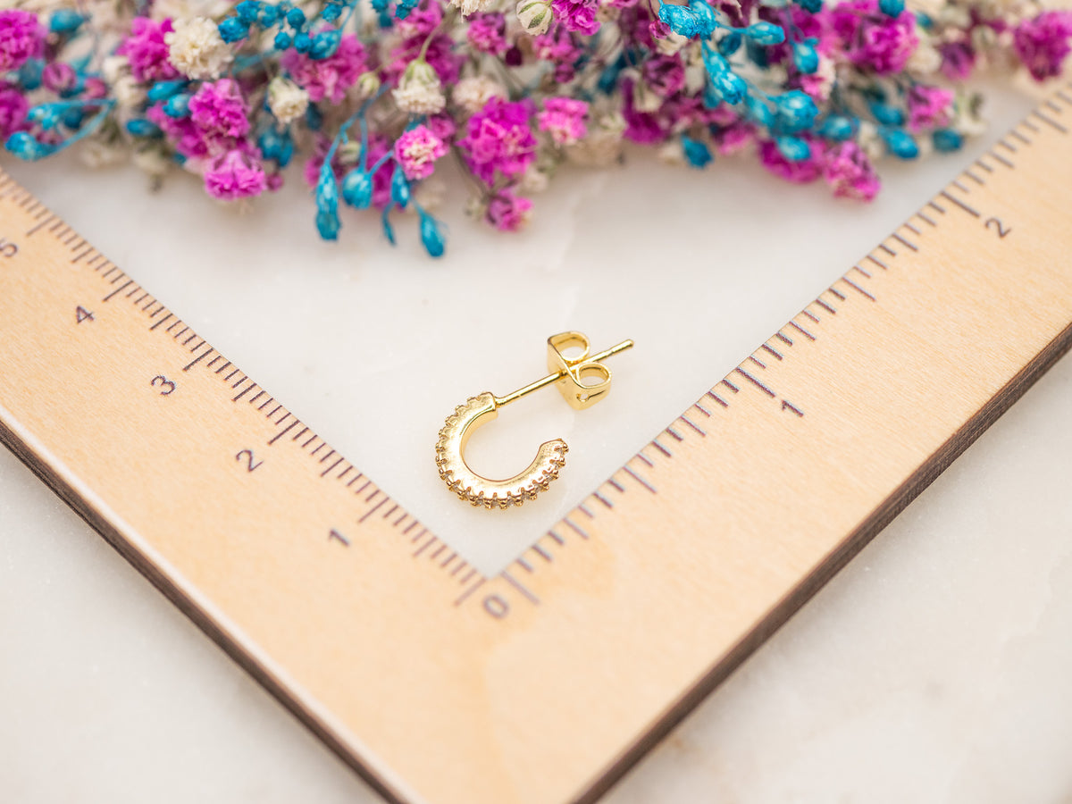 Boucle d'oreille Aurore Ciselée