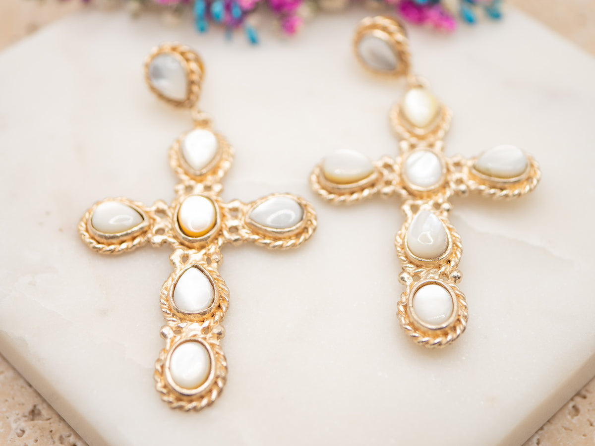 Boucles d'oreilles Croix Ilaria