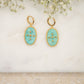 Boucles d'Oreilles Jade Maya