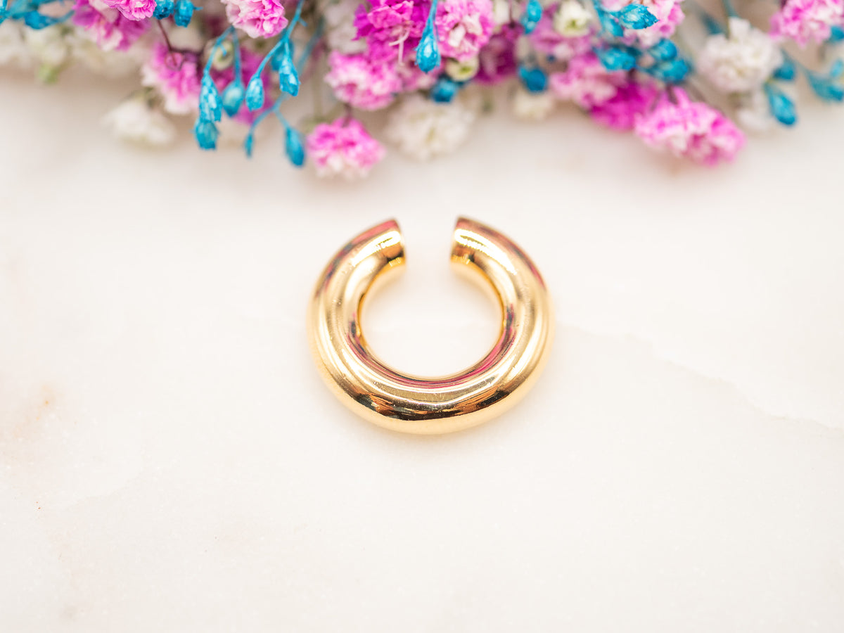 Boucle d'oreille unique Halo Orelia