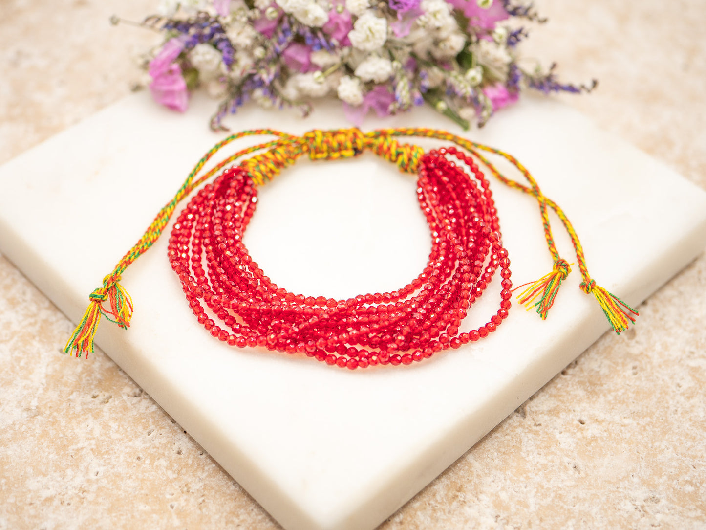 Bracelet Goldust (rouge)