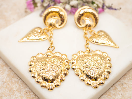 Boucles d'oreilles Heartbeat