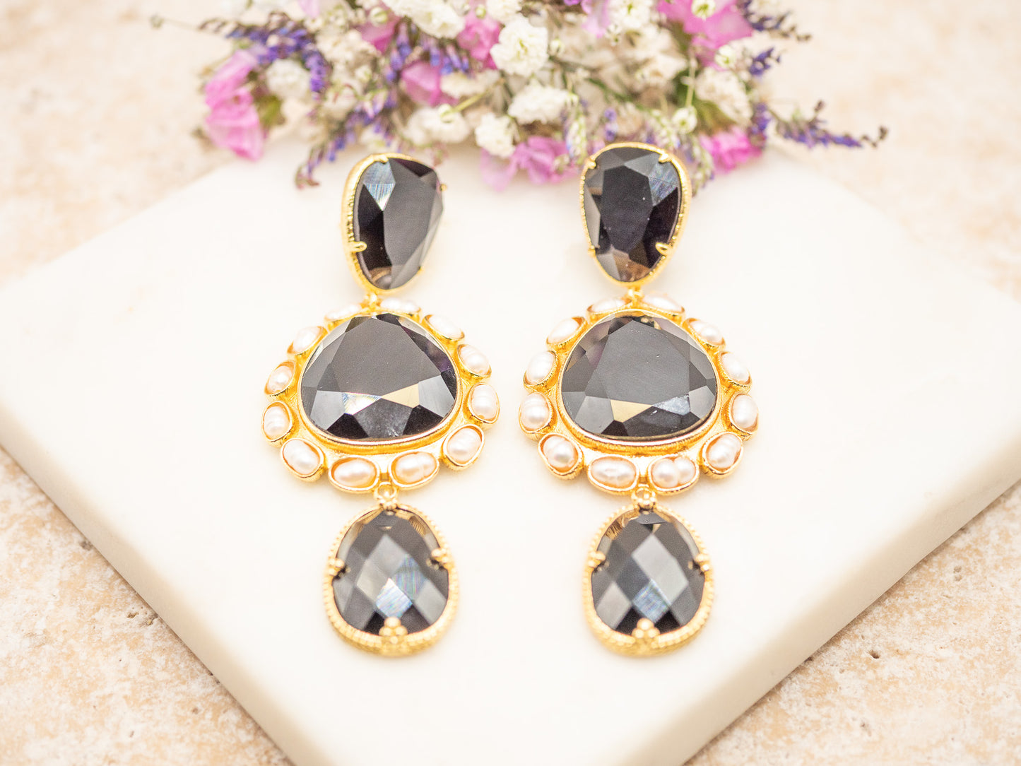 Boucles d'oreilles Marquee