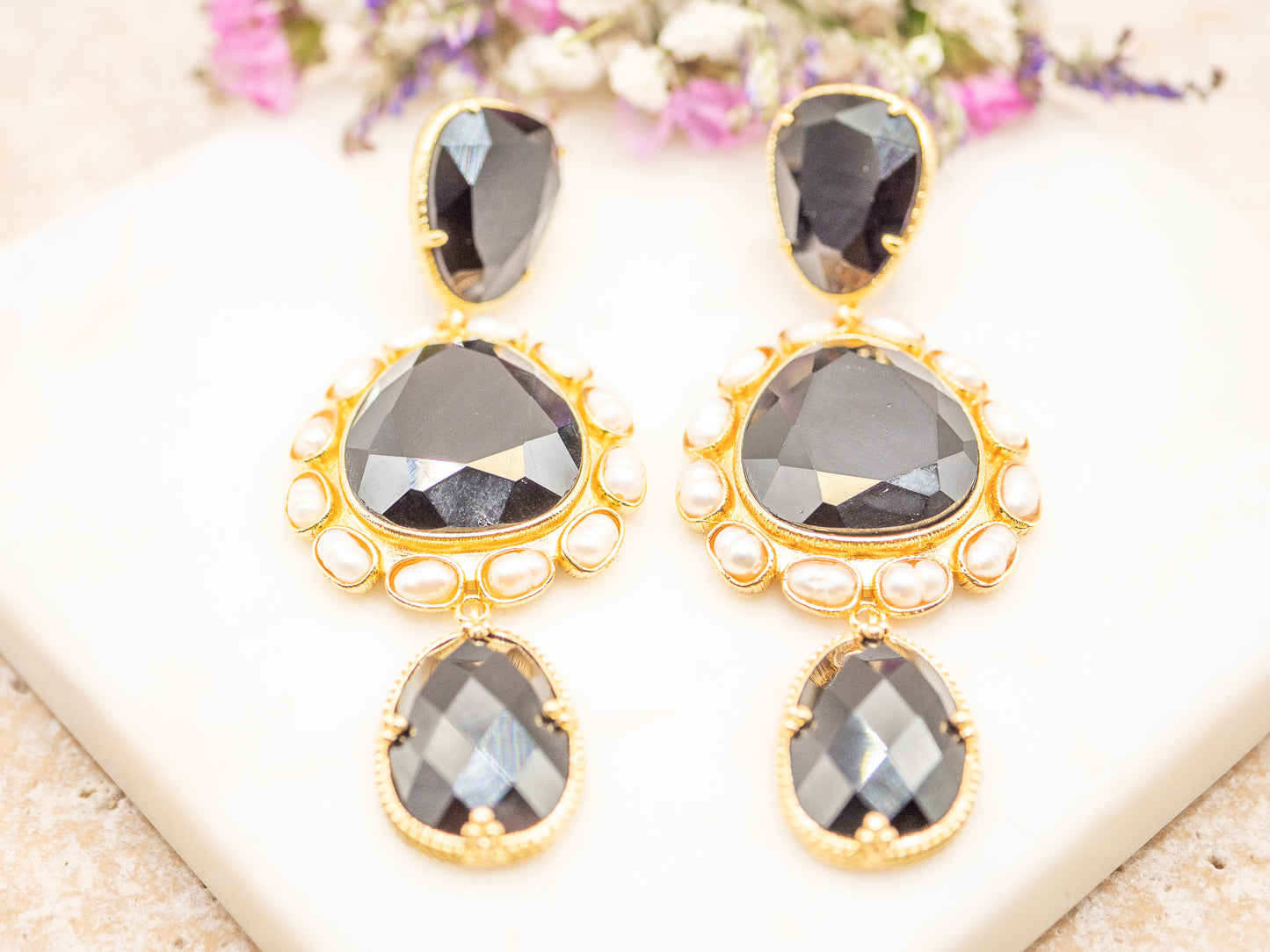 Boucles d'oreilles Marquee