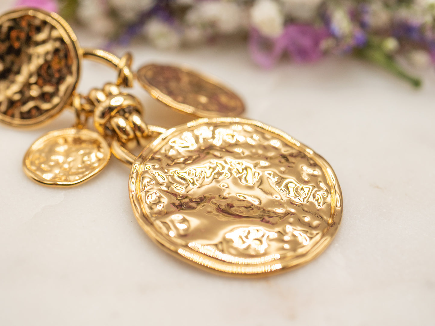 Boucles d'oreilles Vinylia
