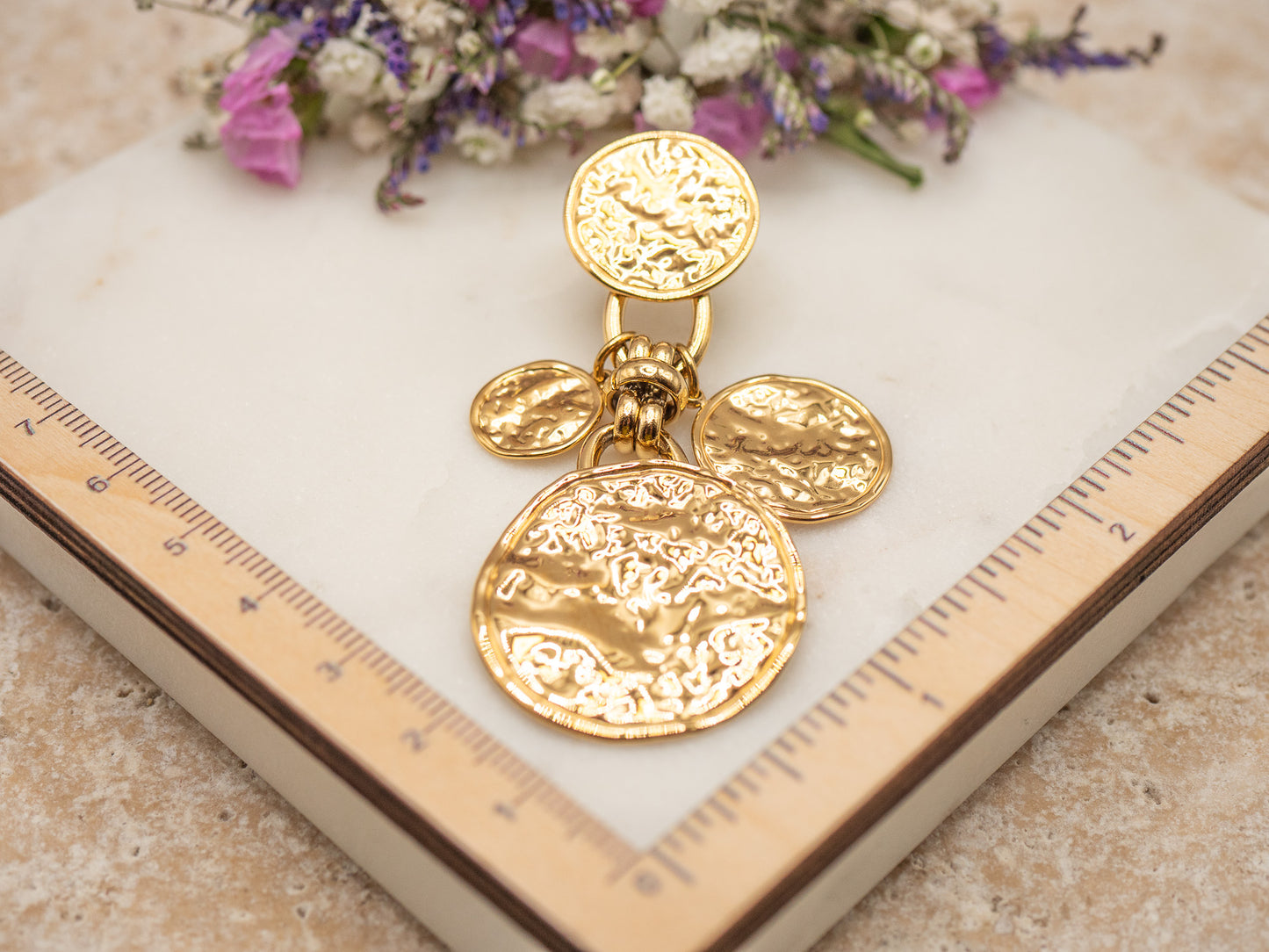 Boucles d'oreilles Vinylia