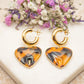 Boucles d'oreilles Loverdose (écailles)