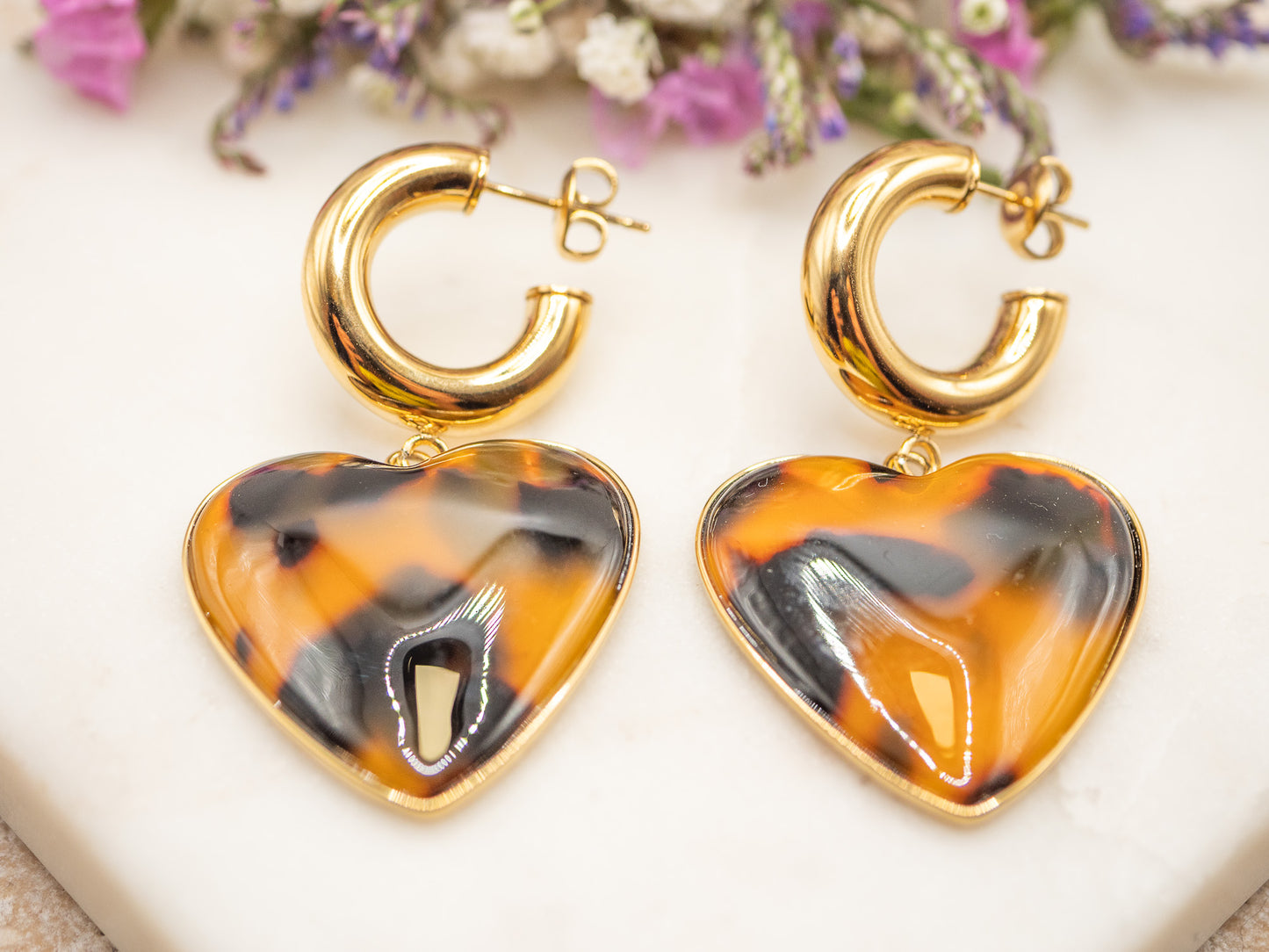 Boucles d'oreilles Loverdose (écailles)