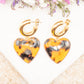 Boucles d'oreilles Loverdose (écailles)