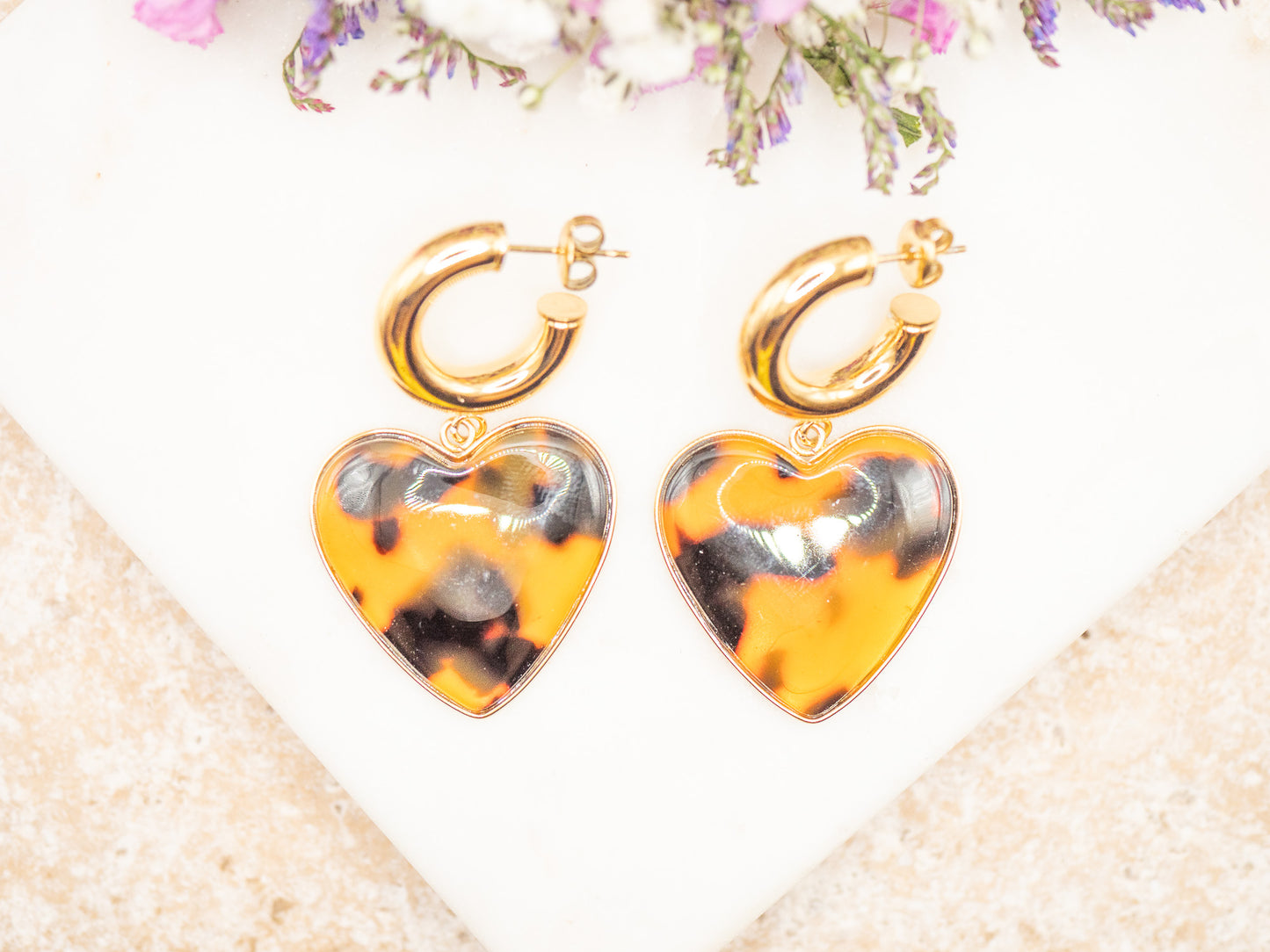 Boucles d'oreilles Loverdose (écailles)