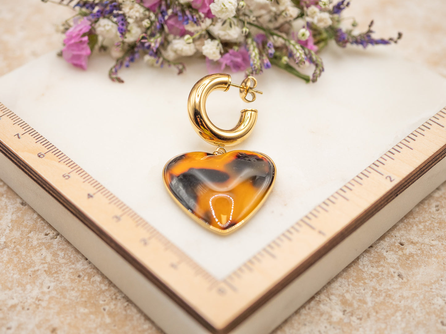 Boucles d'oreilles Loverdose (écailles)