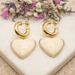 Boucles d'oreilles Loverdose (ivoire)