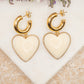 Boucles d'oreilles Loverdose (ivoire)