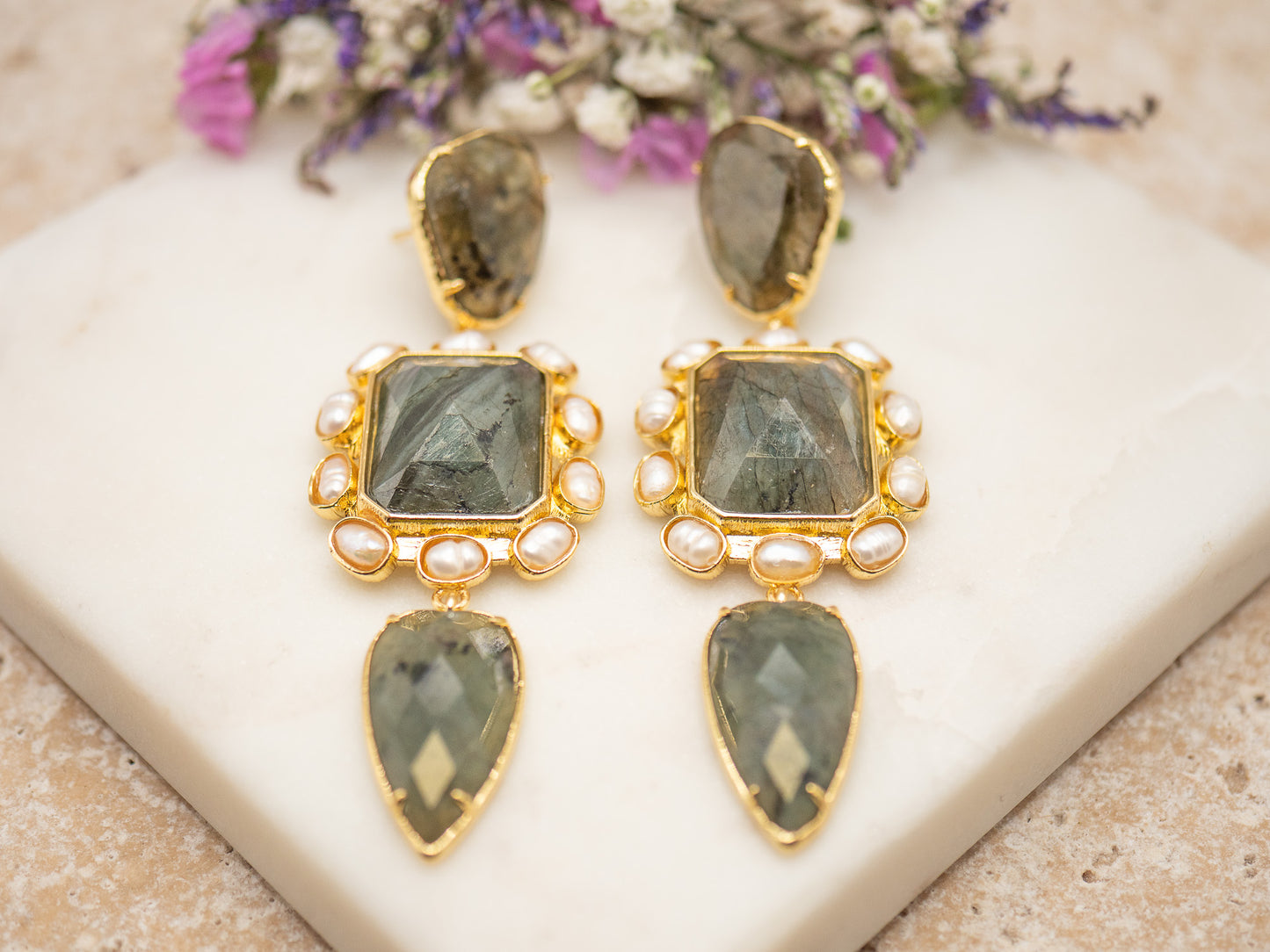 Boucles d'oreilles Stormy