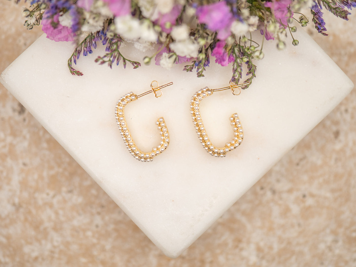 Boucles d'oreilles Pearly
