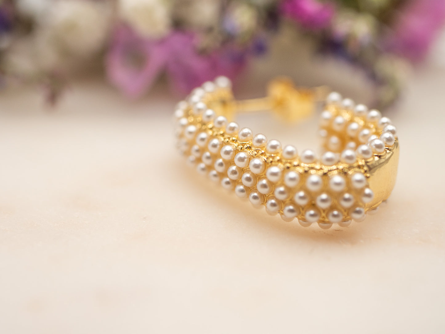 Boucles d'oreilles Pearly