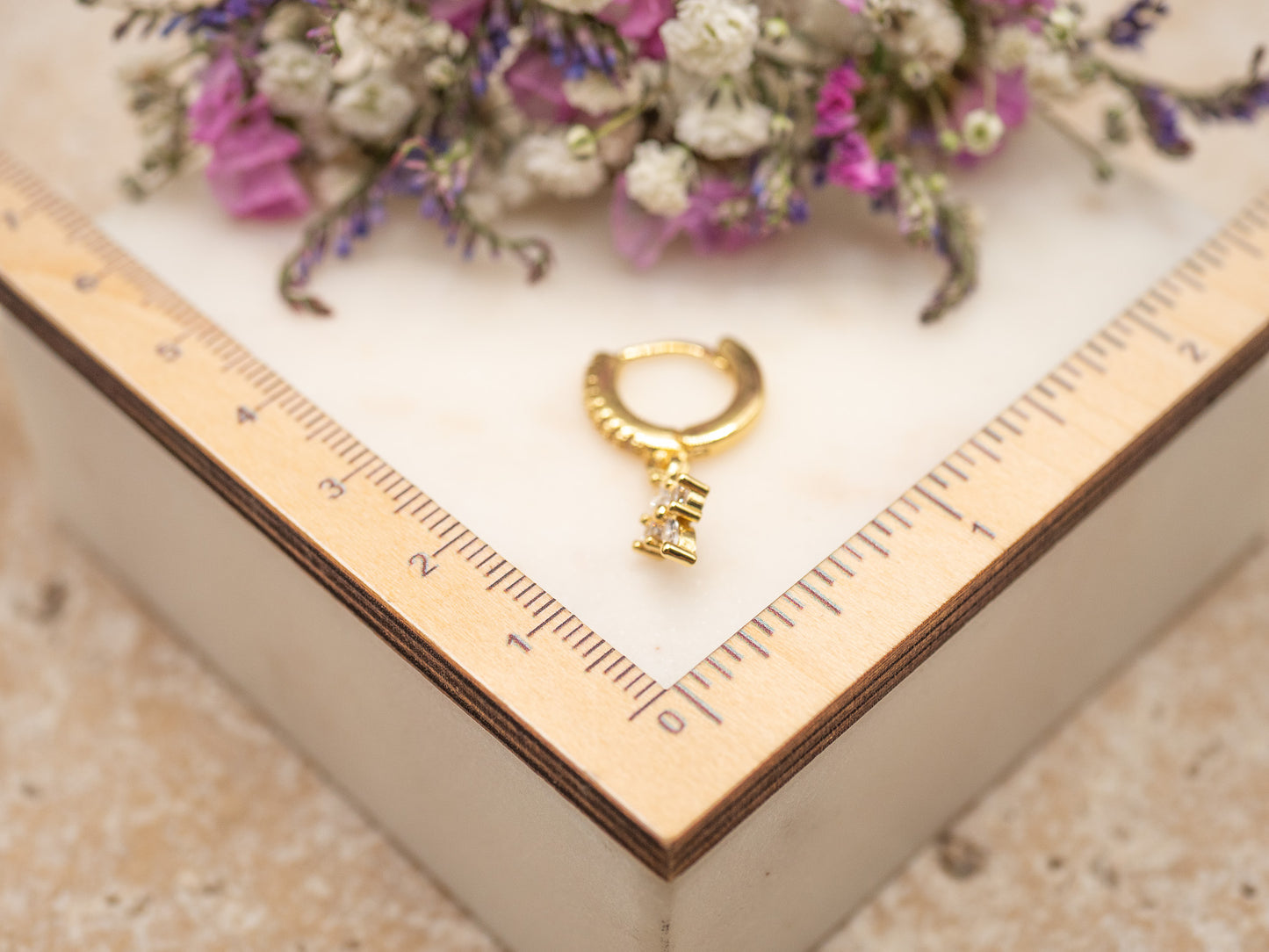 Boucle d'oreille Lyra