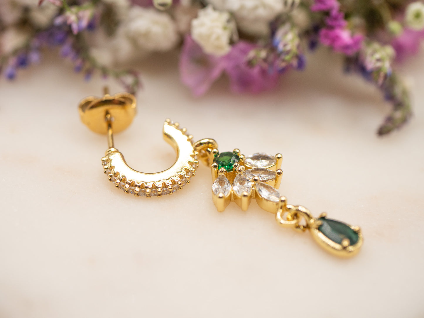 Boucle d'oreille Saffron