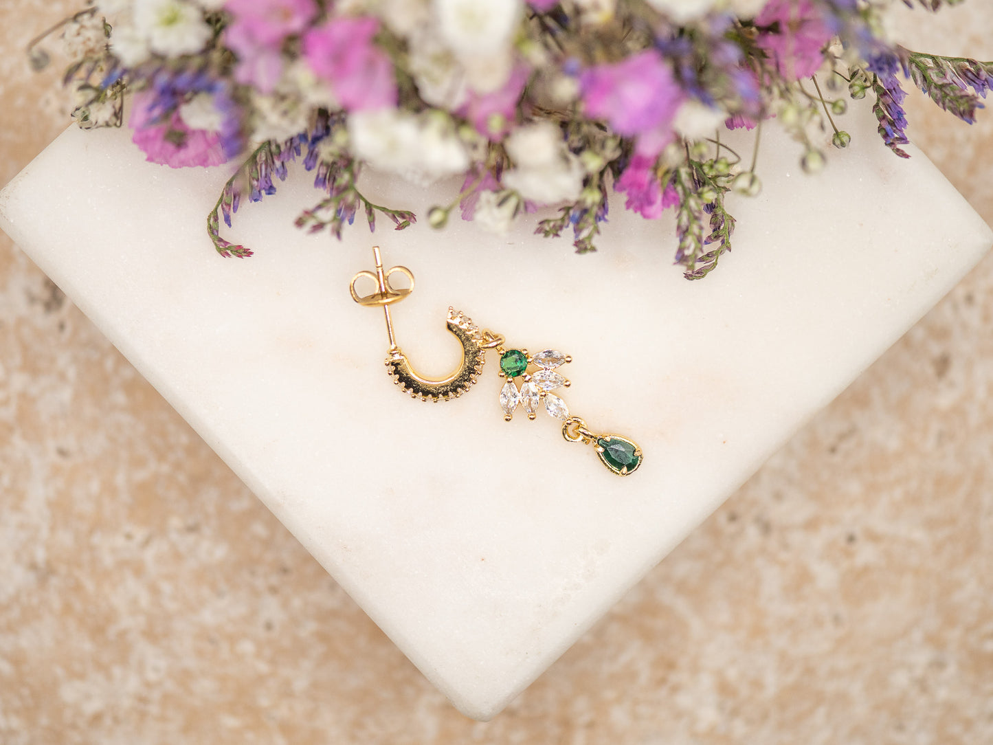 Boucle d'oreille Saffron