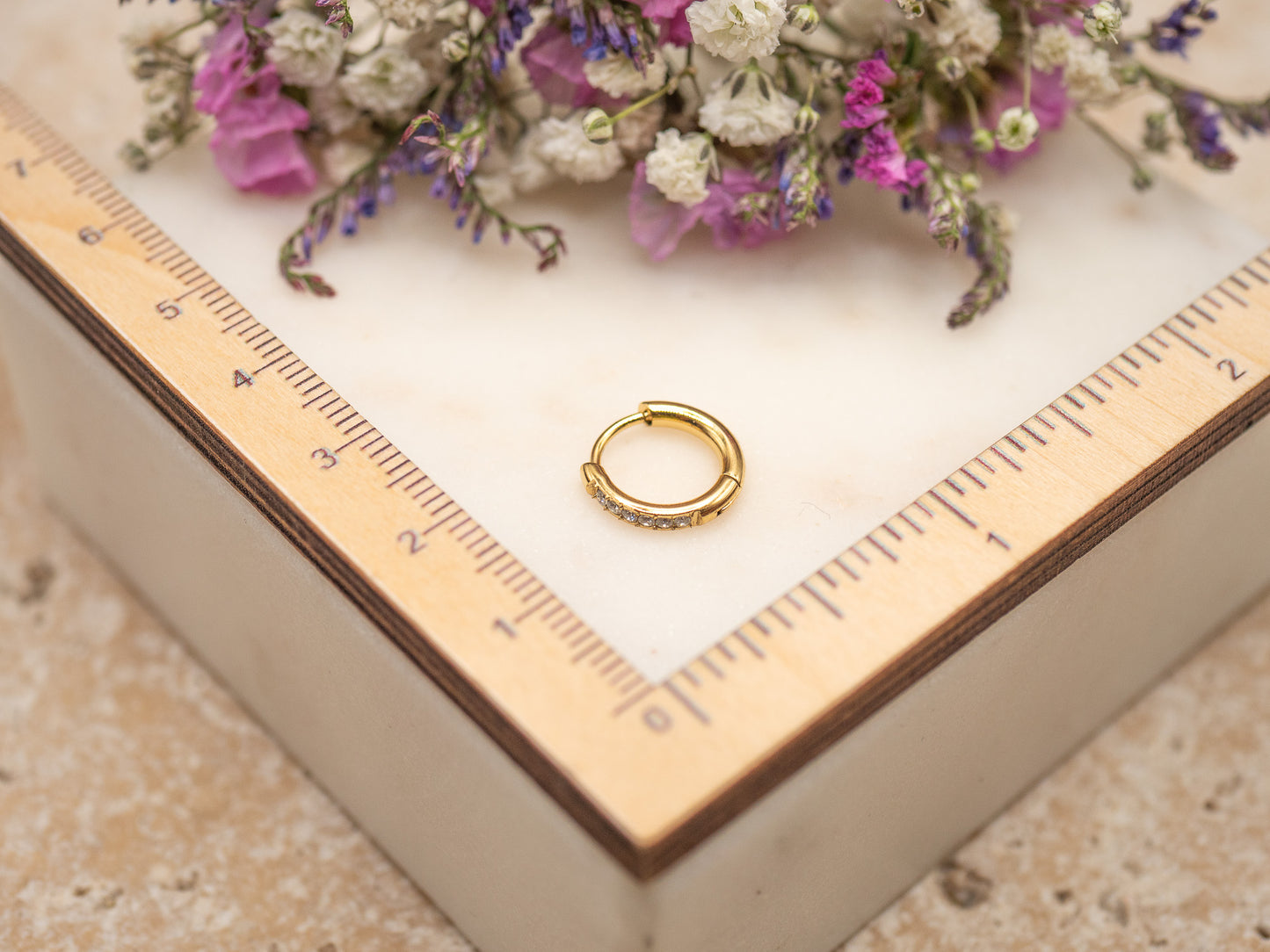 Boucle d'oreille Zinnia