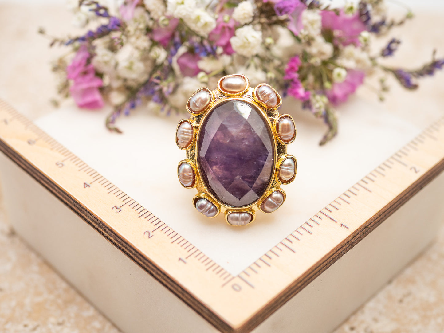 Bague Violet