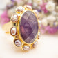 Bague Violet