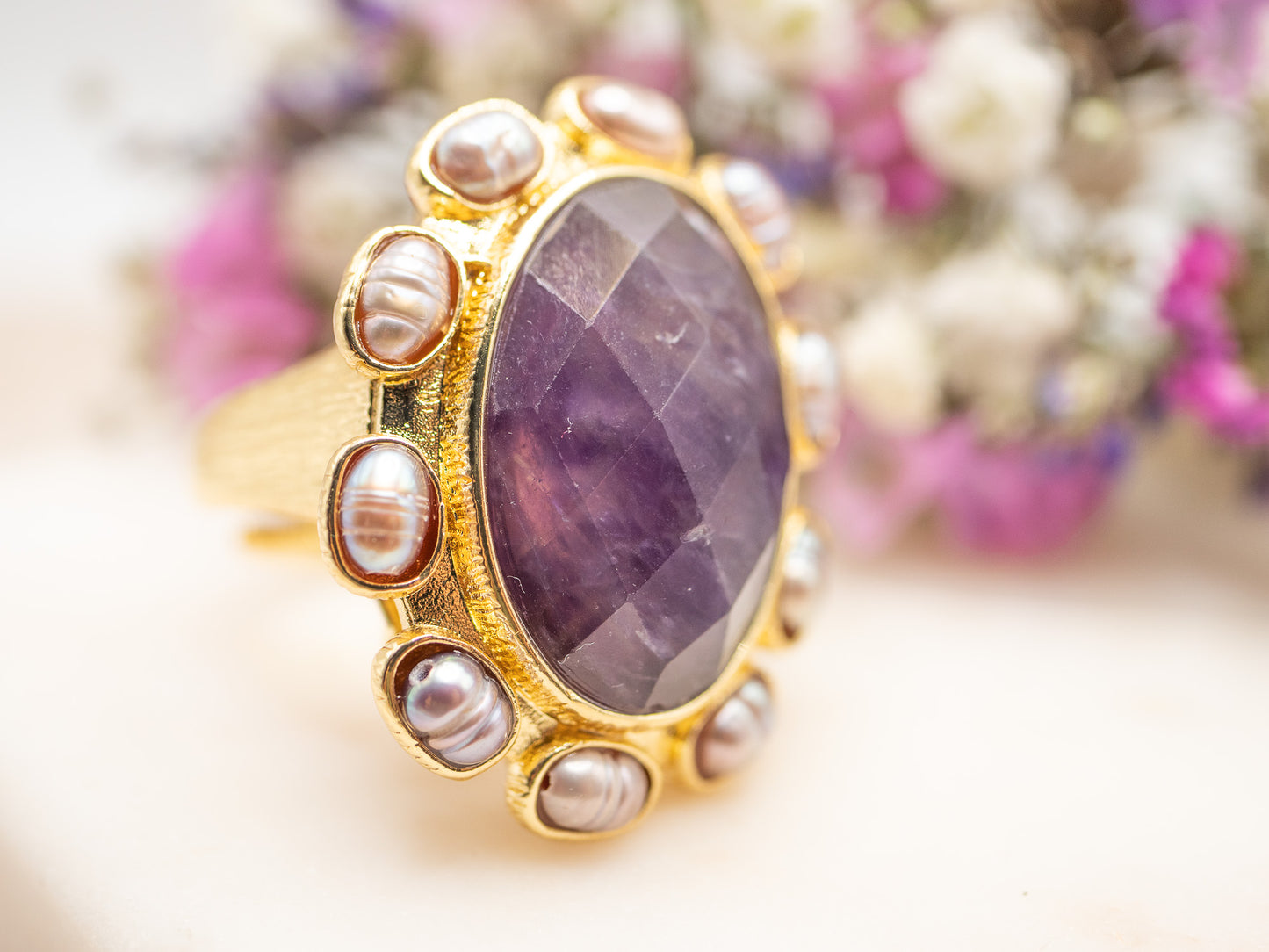 Bague Violet