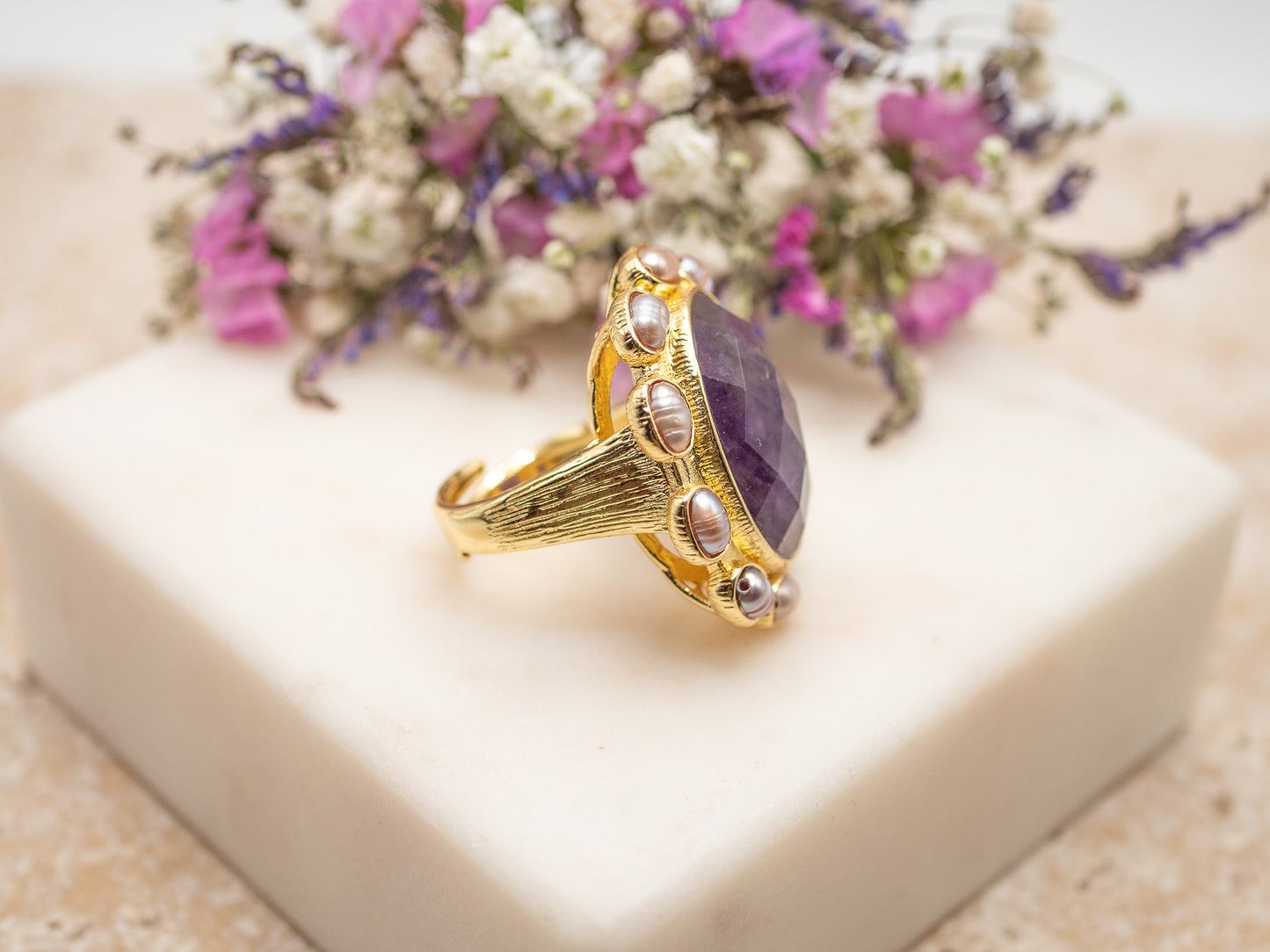 Bague Violet
