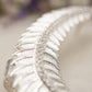 Boucle d'oreille Featherly (argent)