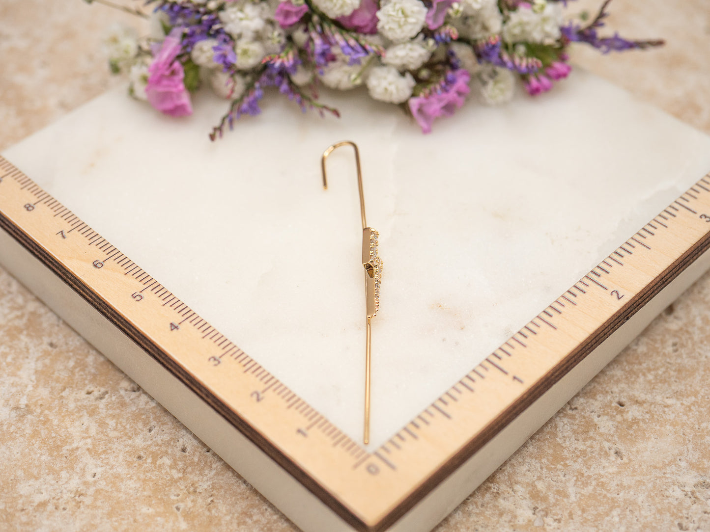Boucles d'oreilles Needle