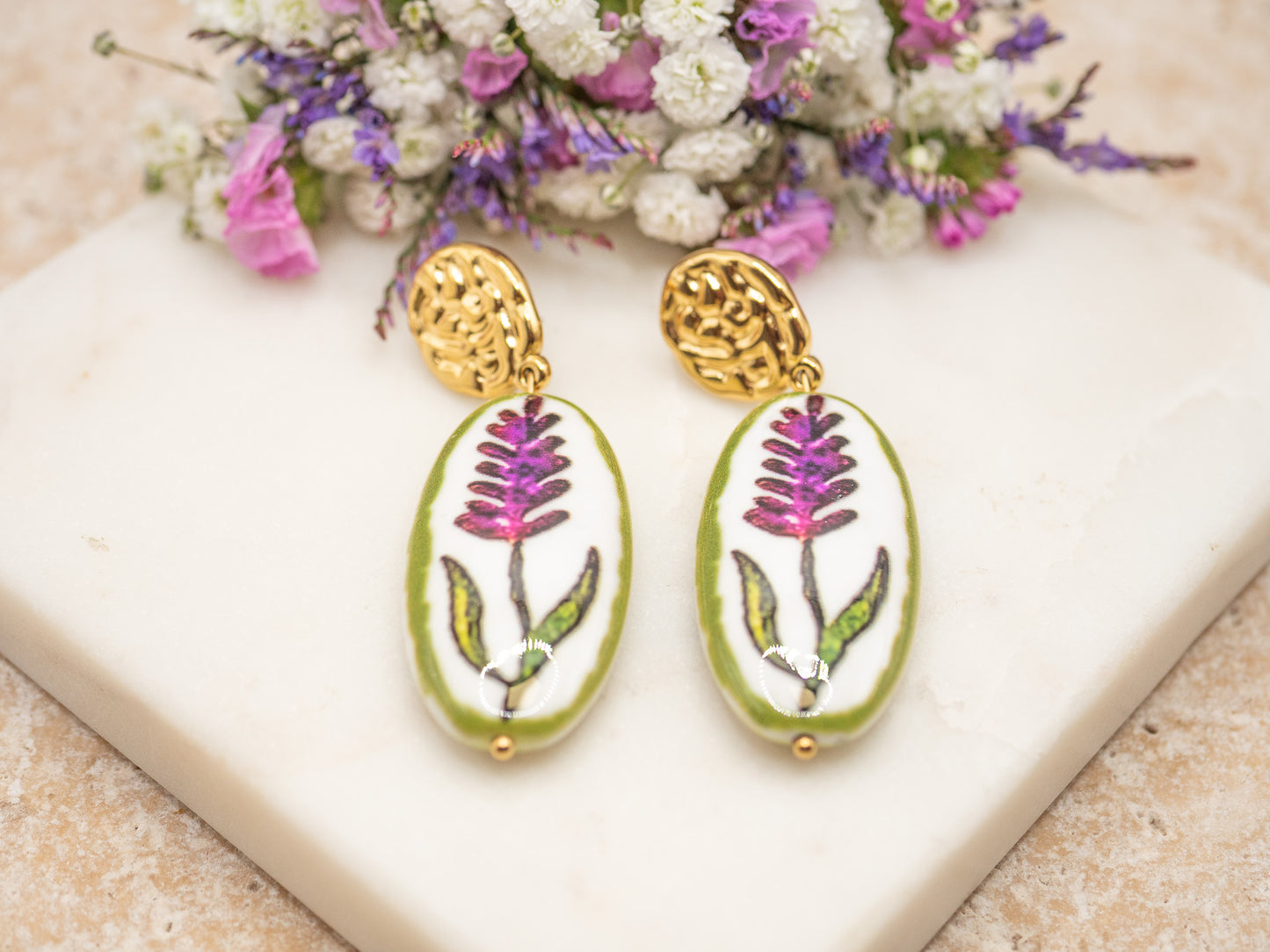 Boucles d'oreilles Dandie
