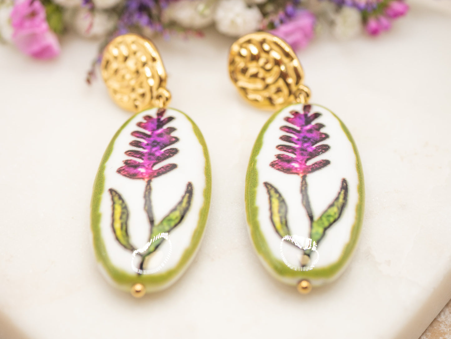Boucles d'oreilles Dandie