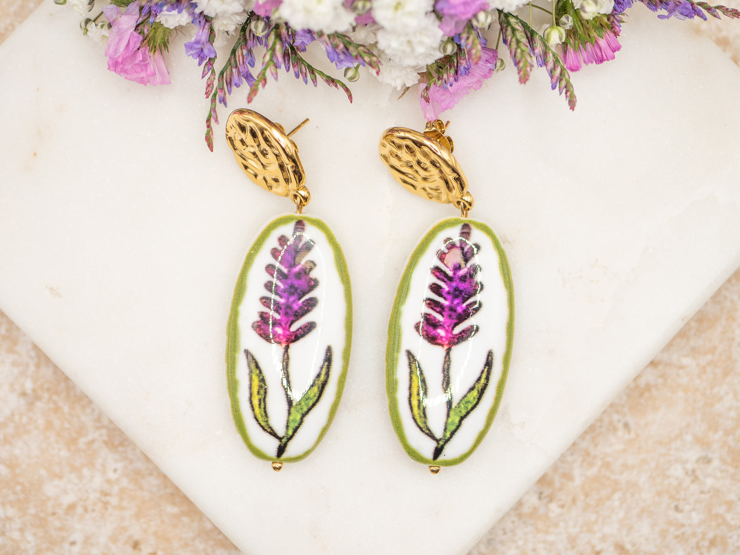 Boucles d'oreilles Dandie