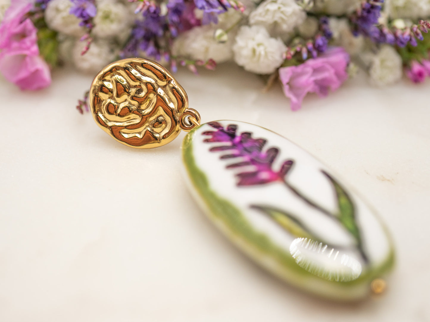 Boucles d'oreilles Dandie