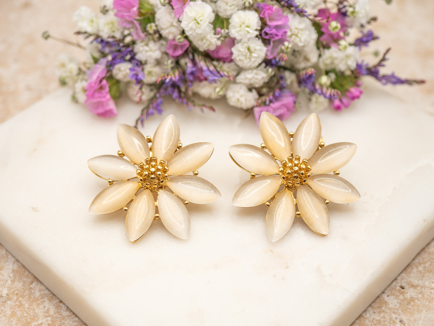 Boucles d'oreilles Daisy
