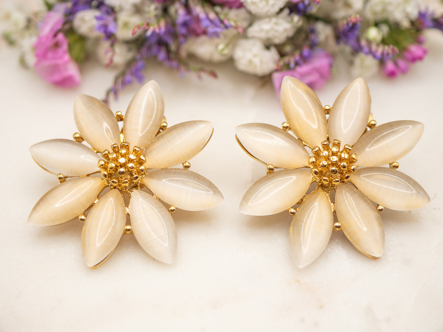 Boucles d'oreilles Daisy