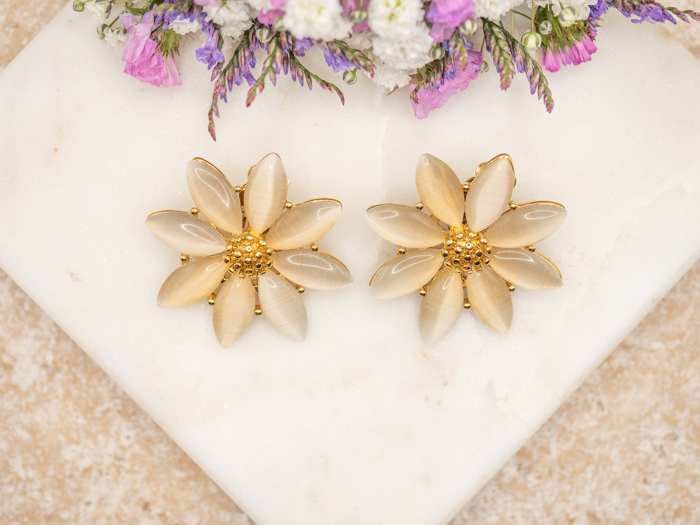 Boucles d'oreilles Daisy