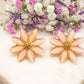 Boucles d'oreilles Daisy (rose)