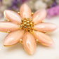 Boucles d'oreilles Daisy (rose)