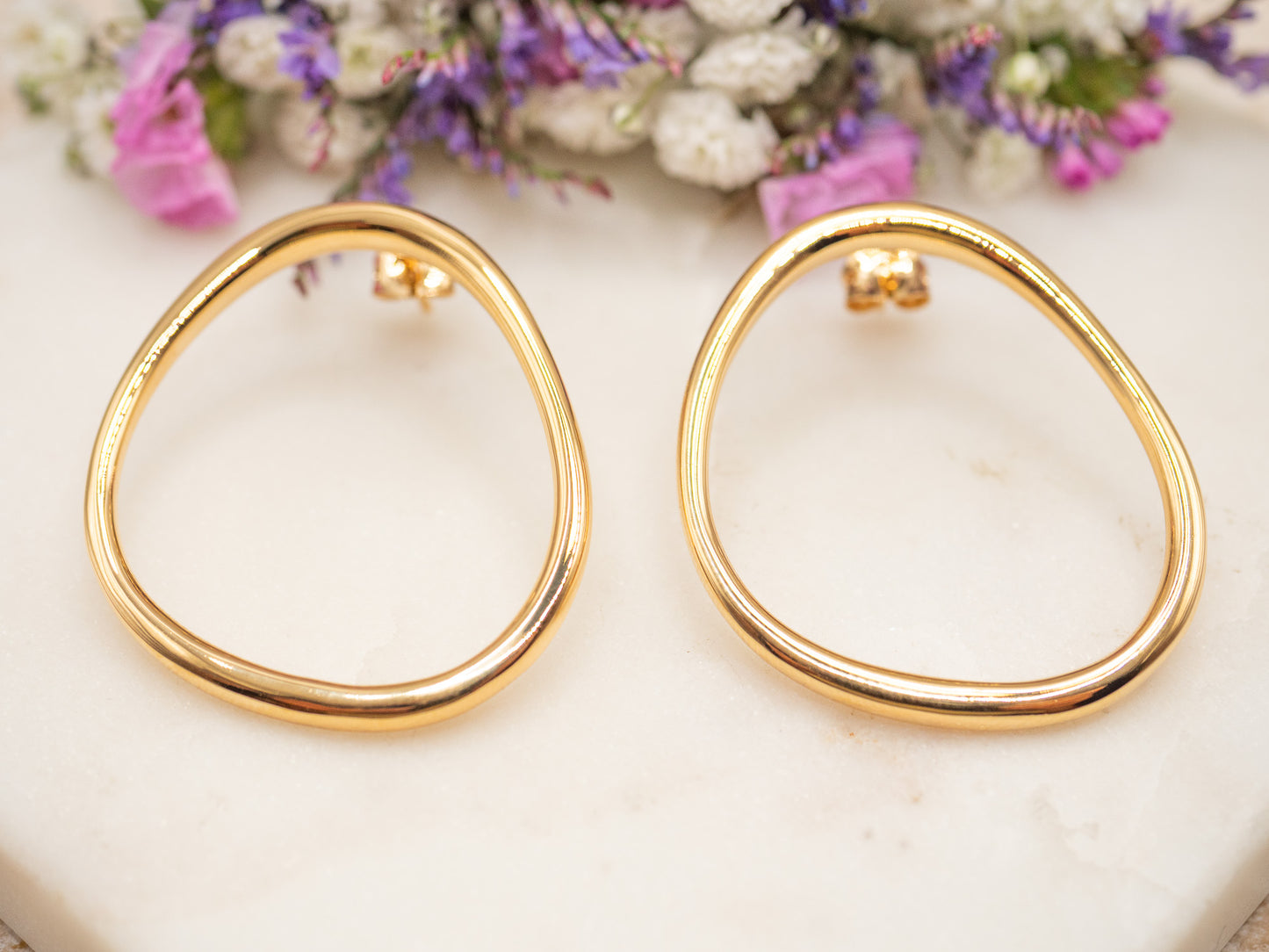 Boucles d'oreilles Halo