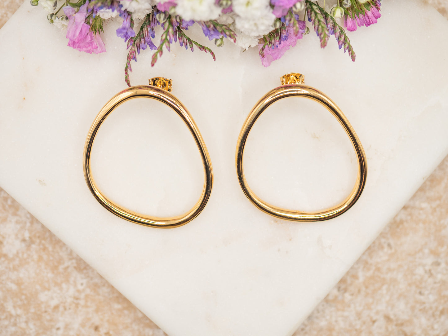 Boucles d'oreilles Halo
