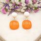 Boucles d'oreilles Lolly (orange)