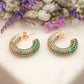Boucles d'oreilles Glow (vert)