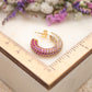 Boucles d'oreilles Glow (rose)