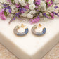 Boucles d'oreilles Glow (bleu)