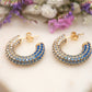 Boucles d'oreilles Glow (bleu)