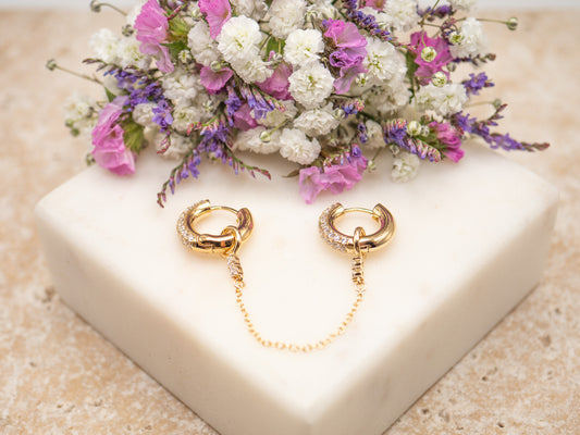 Boucles d'oreilles Link Me Up