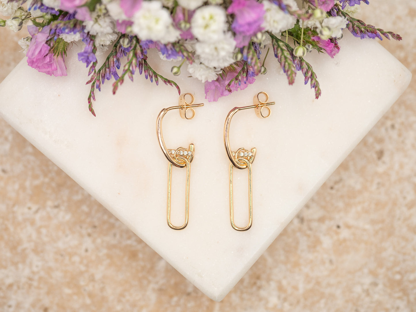 Boucles d'oreilles Linker