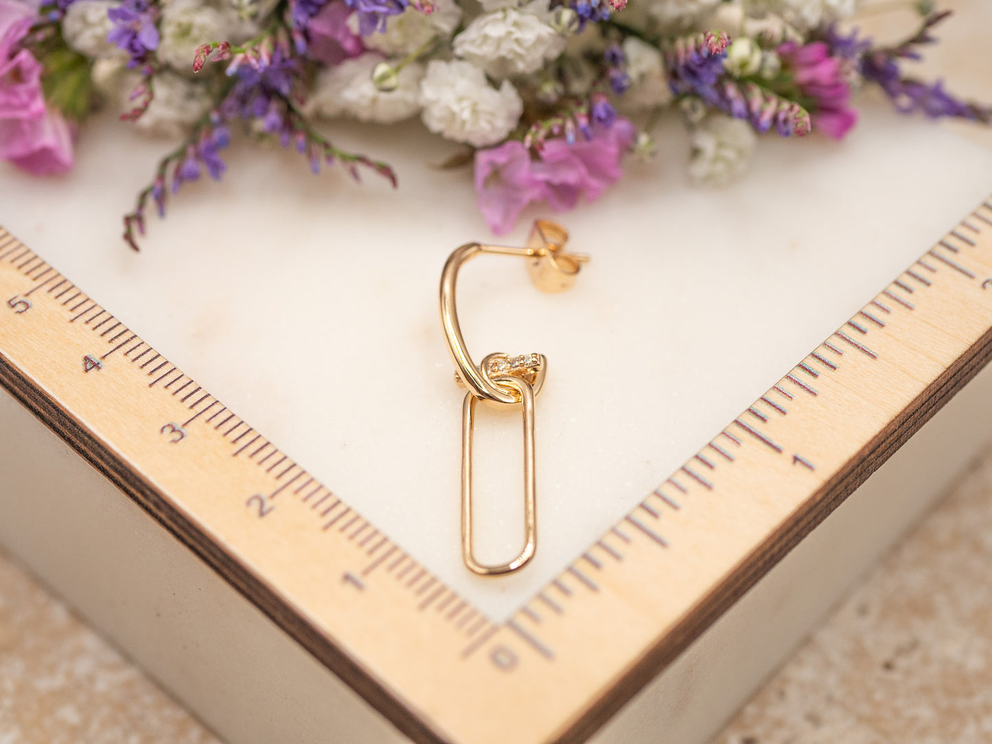 Boucles d'oreilles Linker
